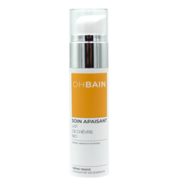 Soothing face cream with organic goat's milk. Moisturizing and nourishing formula for sensitive skin.