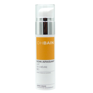 Soothing treatment, organic goat milk face cream