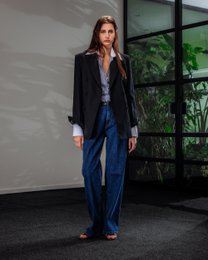 Dobbeltradet blazer