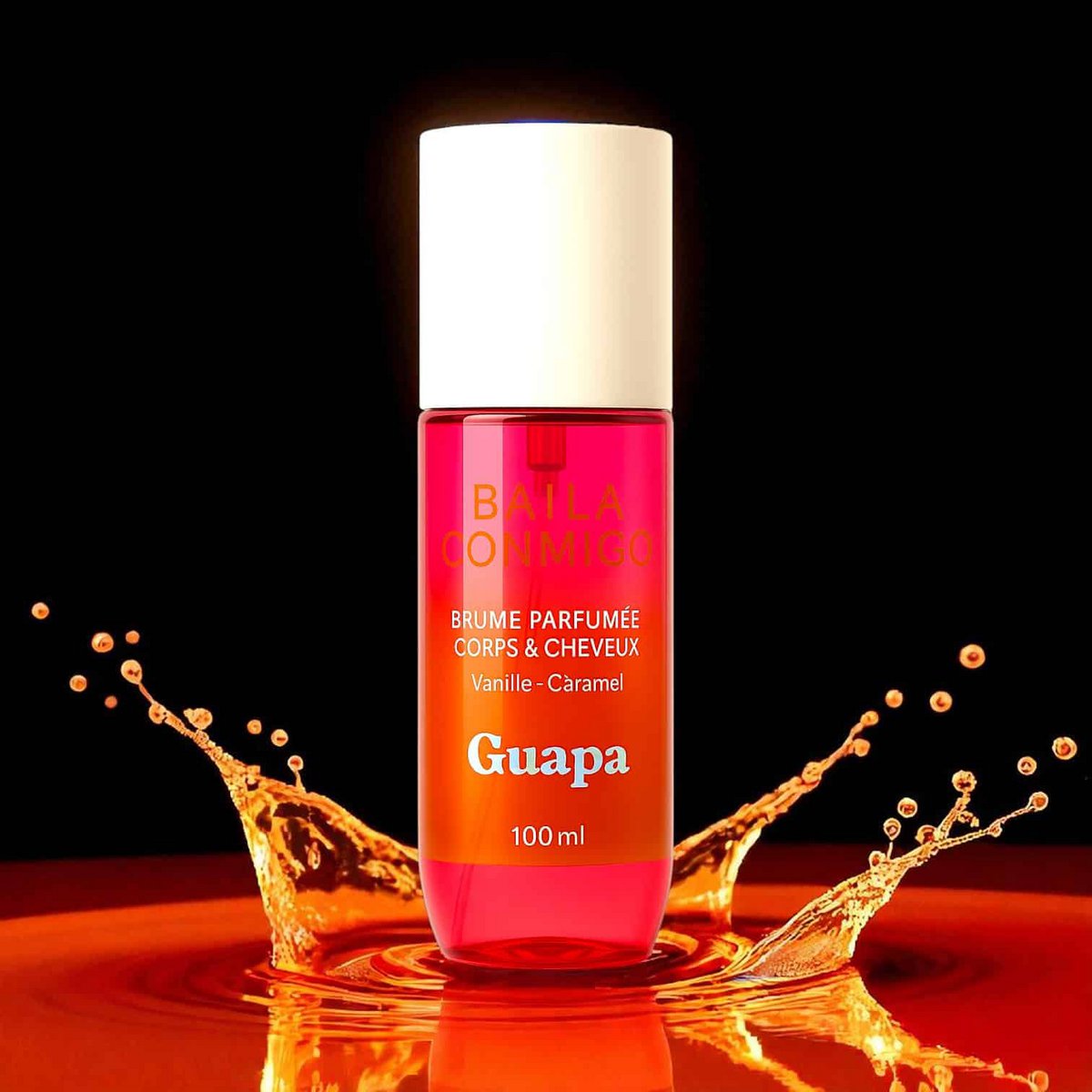 Scented body & hair mist - GUAPA - Vanilla caramel