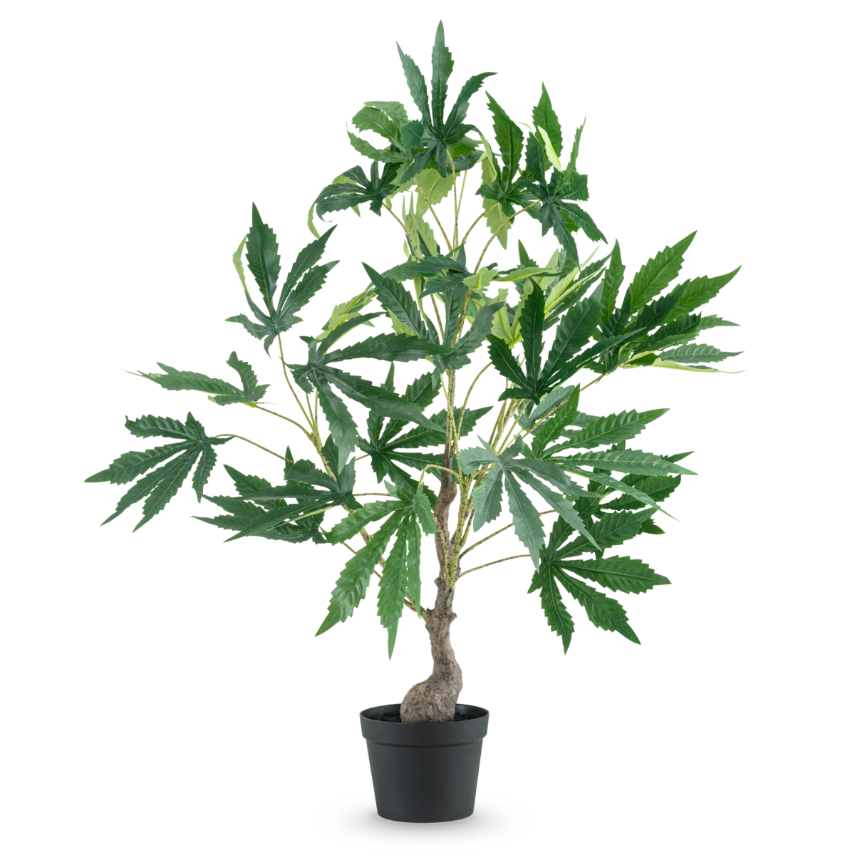 Artificial plant Hemp Cannabis leaves 60 cm