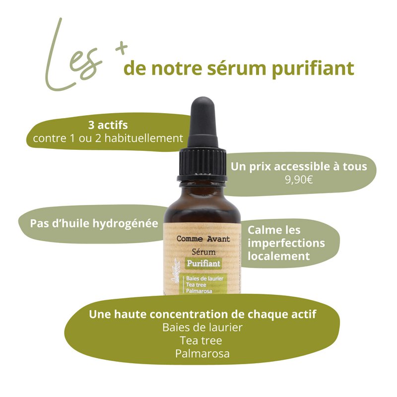 Purifying facial serum - Version 1
