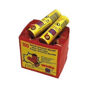 Wicke Packung mit 12 Rollen Amorces 100 Schuss