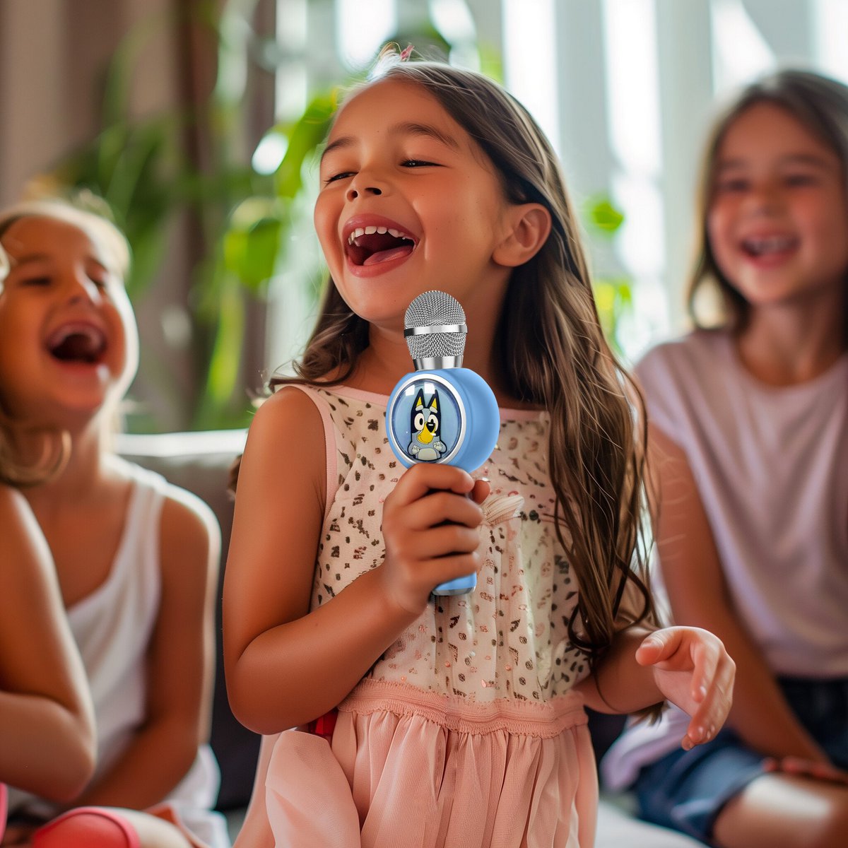 Bluey - Popsing Led Light - bluetooth karaoke microphone
