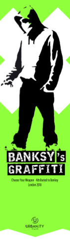 Marcador Banksy "Soft-Touch" - Elige tu arma