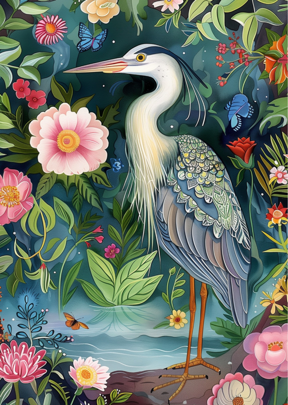 The Chinese Garden: Reiger | Map Fripperies