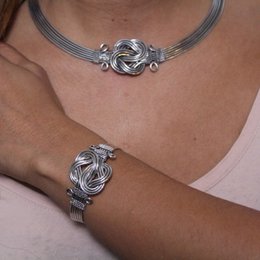 Valencia Boho Set - Silber (Valentine Aktion)