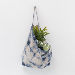 Tie Dye op natuurlijke linnen Big Bag