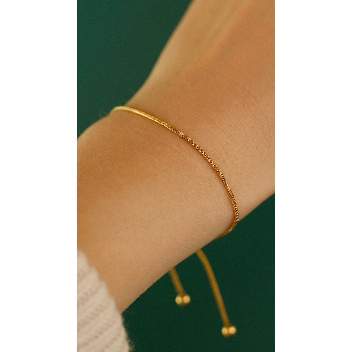 Orpheus - Dunne gouden armband