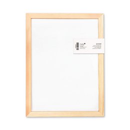 Magnetic chalk board with wooden frame (30x40cm)