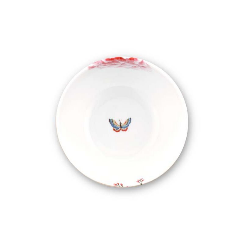 Bowl Blushing Birds Khaki 12cm