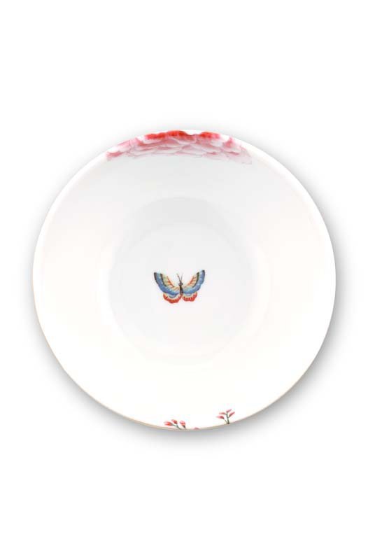 Bowl Blushing Birds Khaki 12cm