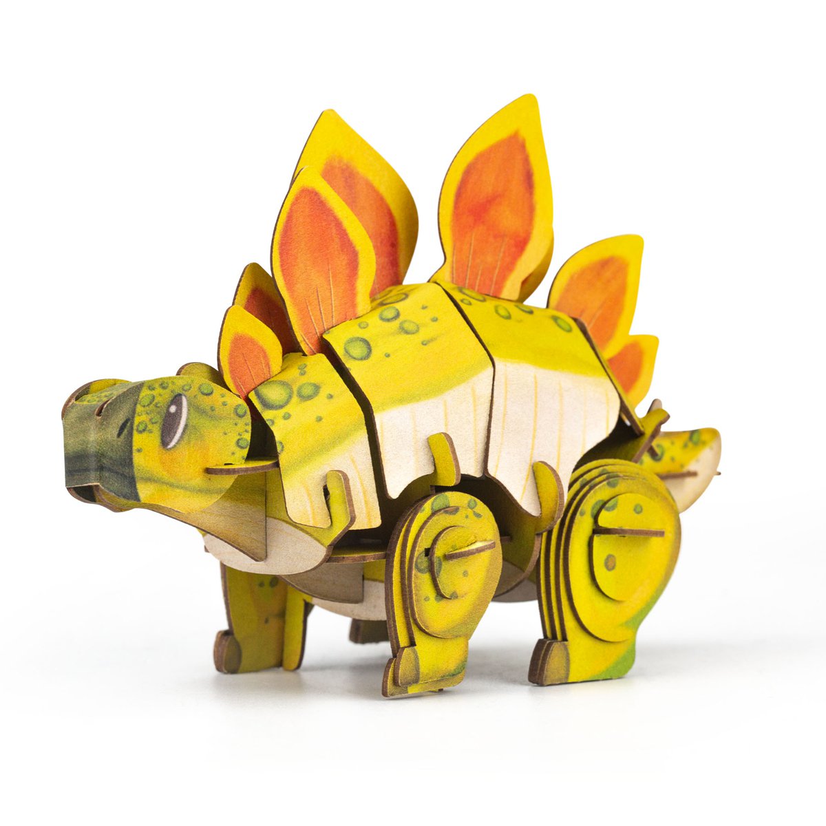 Mieredu - 3D Puzzel Build And Sound - Stegosaurus