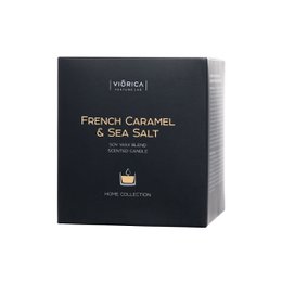 French Caramel & Sea Salt Sojawas Geurkaars 200 g