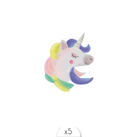Tatuaje temporal: Hada Unicornio
