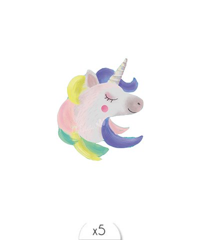 Temporary tattoo: Fairy Unicorn