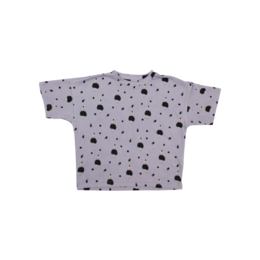 T-shirt coupe ample imprimé cigogne
