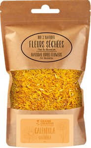 8G PACK OF DRIED CALENDULA DECO FLOWERS
