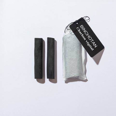 Organic binchotan filter carbon X2 for water bottles