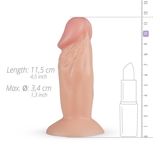 Real Fantasy - Consolador Archi Realista Con Ventosa - 10 cm