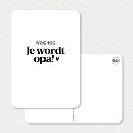 Kaart | Woohoo, je wordt opa