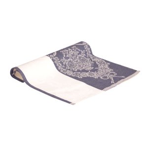 Half linen tea towel "FLOWER"