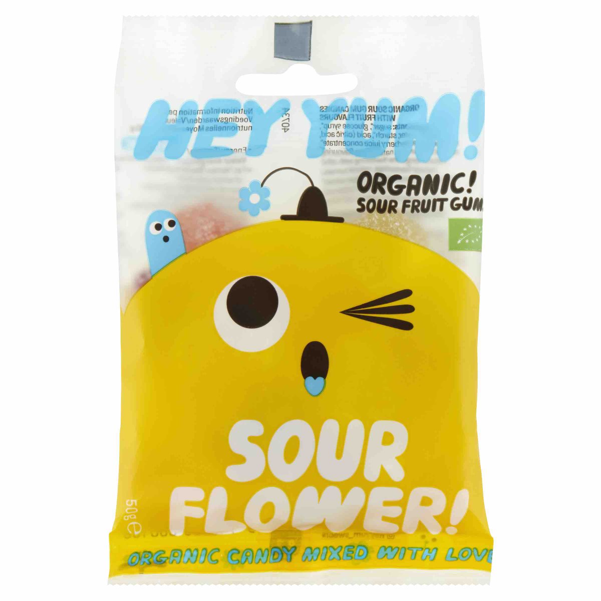 Biologische gummies Zure Bloem 50g