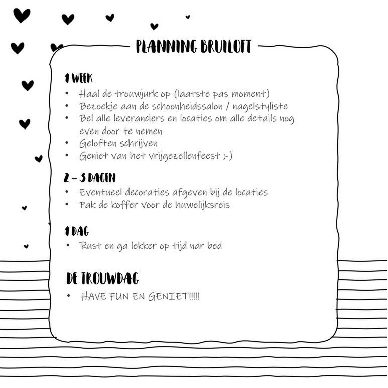 Fill-in Book SilliBeads - My Wedding Planner Fill-in Book - Relié Wire-o (GAMME NOIR/BLANC)