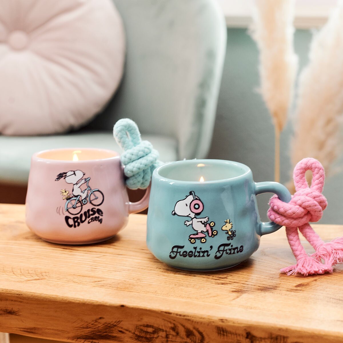 Vela perfumada Peanuts Rope Cup Feelin' Fine - 200g