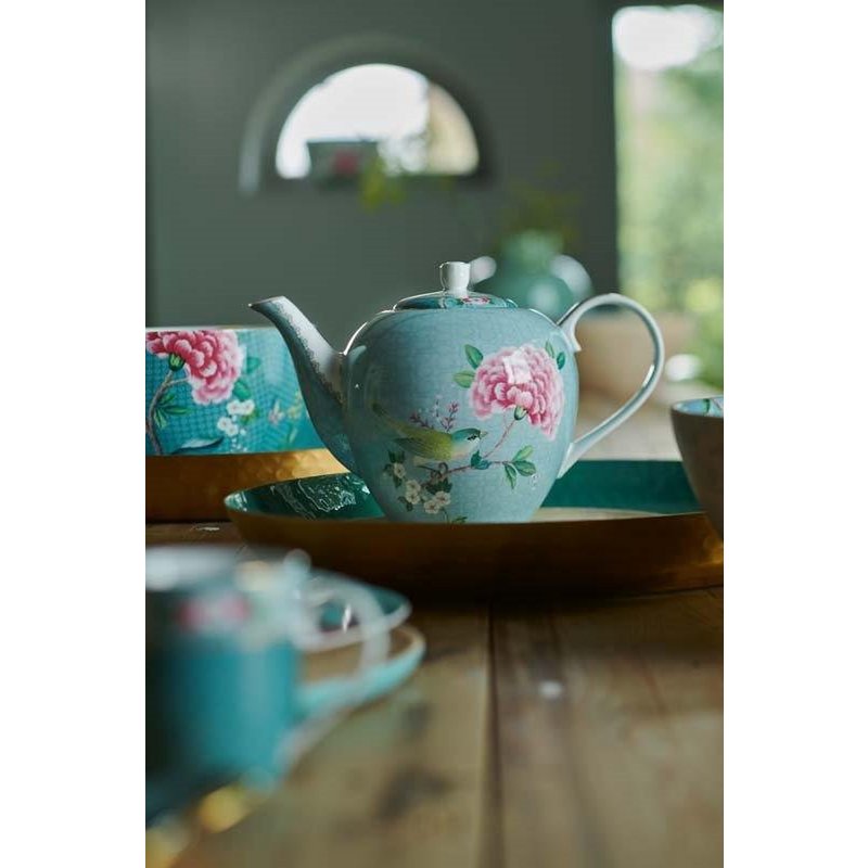 Bowl Blushing Birds Blue 12cm