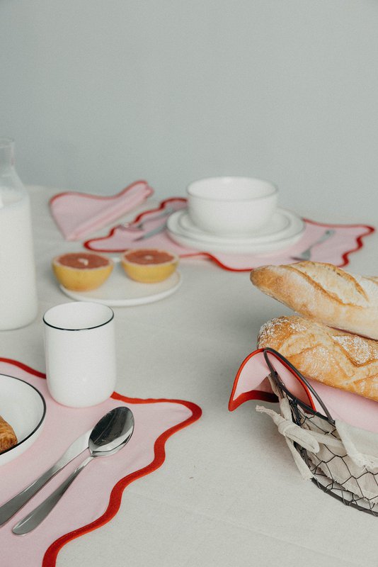 Lilou Scallop NAPKINS (set of 2)