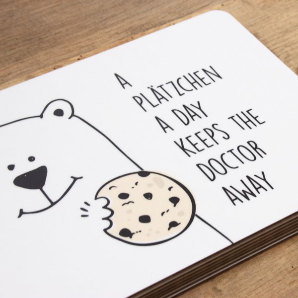 Planche de petit-déjeuner Un cookie par jour