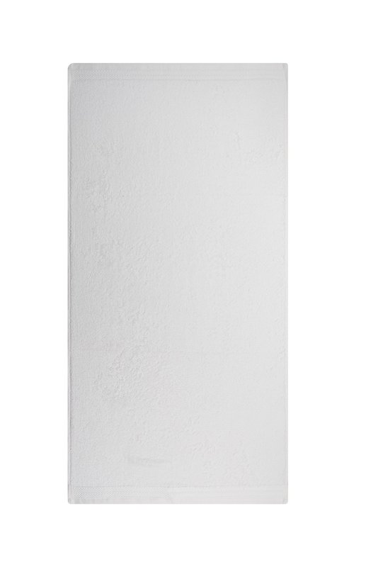 Asciugamano 50x100 cm 100% cotone biologico, 550 gr./m² Bianco