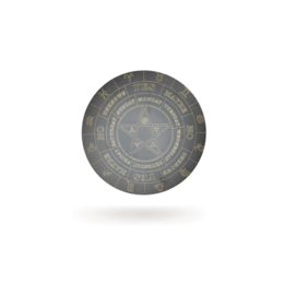 Tavola a pendolo in legno Zodiac 30 cm Set di 2