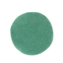 Sitzkissen Rund GR N aus FILZ, 100% Naturmaterial, 38 cm RUND viele Farben Pastel, Filz mit Woll-F llung, Fair Trade & Handarbeit aus Nepal