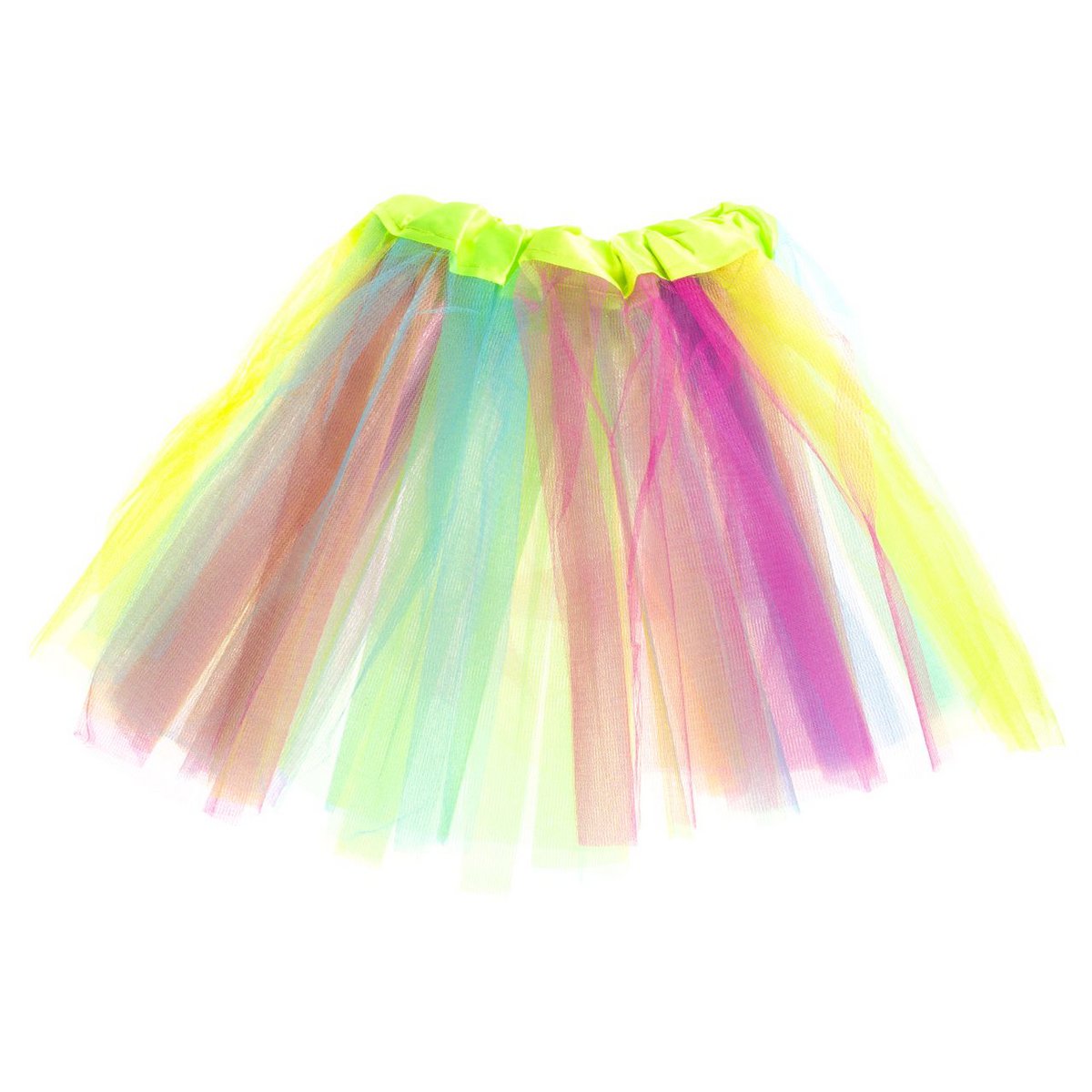 FALDA ARCO IRIS. TUL °°°°