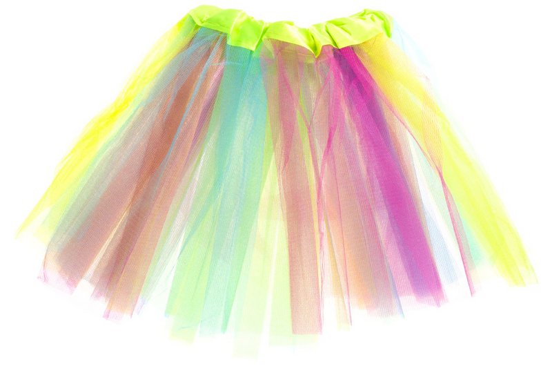 RAINBOW SKIRT. TULLE °°°°
