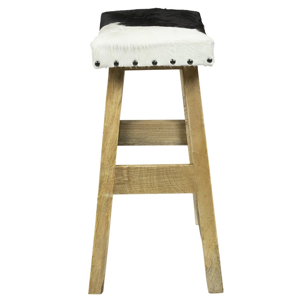 Bench cow black and white 46cm