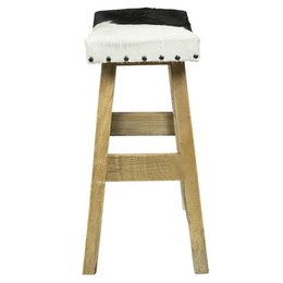 Bench cow black and white 46cm