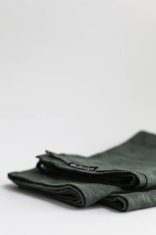 Napkins Forest green  (set of 2) / 100% linen
