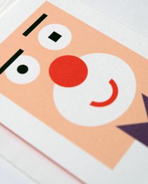 Geburtstagskarte Happy Clown