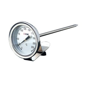 Bengt Ek Design Mechanical Deep Fry Thermometer - 0-300 degrees - Silver