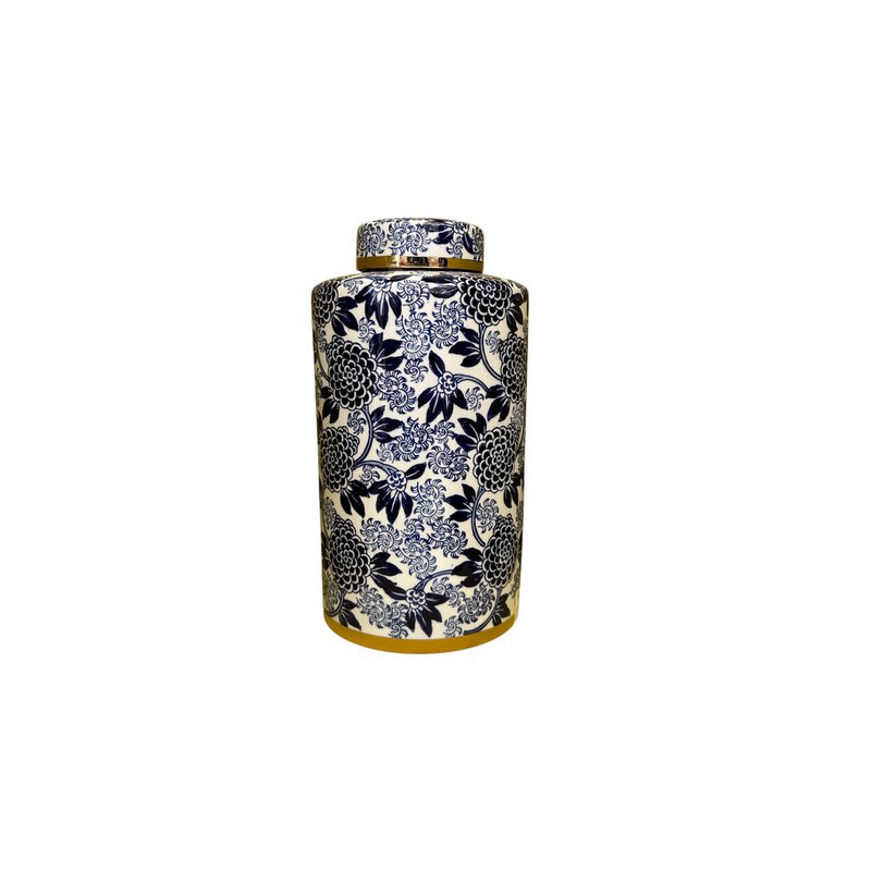Blue and White  Porcelain Flower Vase (For Kitchen Home)