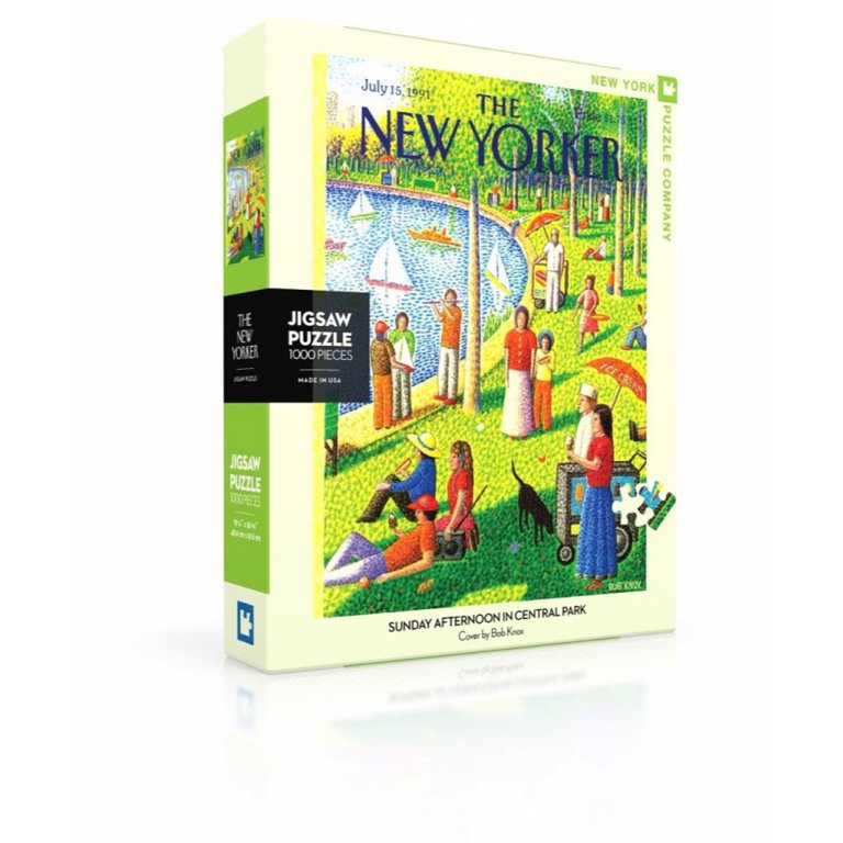 New York Puzzle Company Puzzel Sunday Afternoon in Central Park - 1000 stukjes