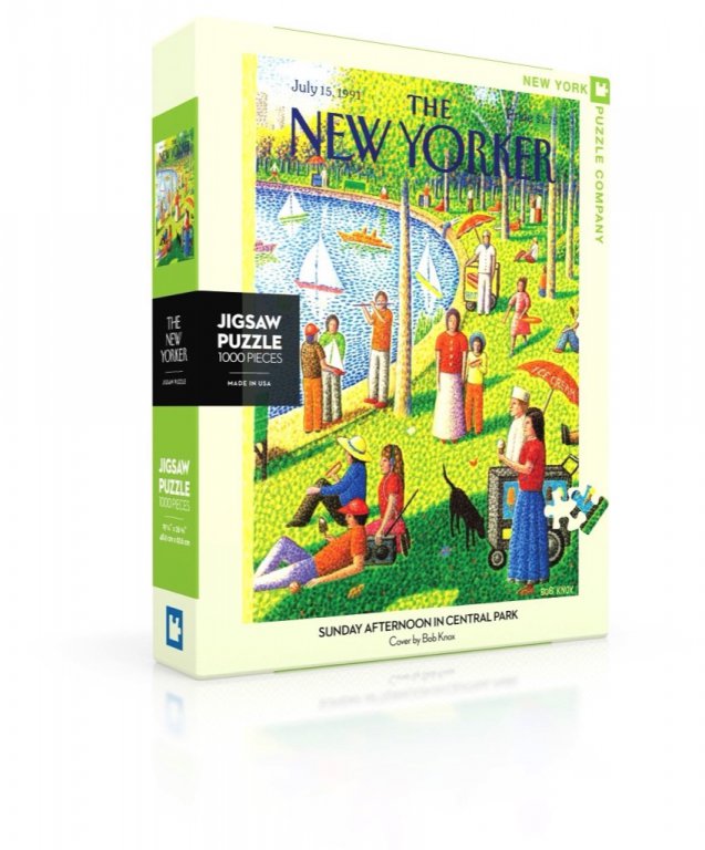 New York Puzzle Company Puzzel Sunday Afternoon in Central Park - 1000 stukjes