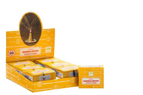 Satya Sandalwood Dhoop Cones
