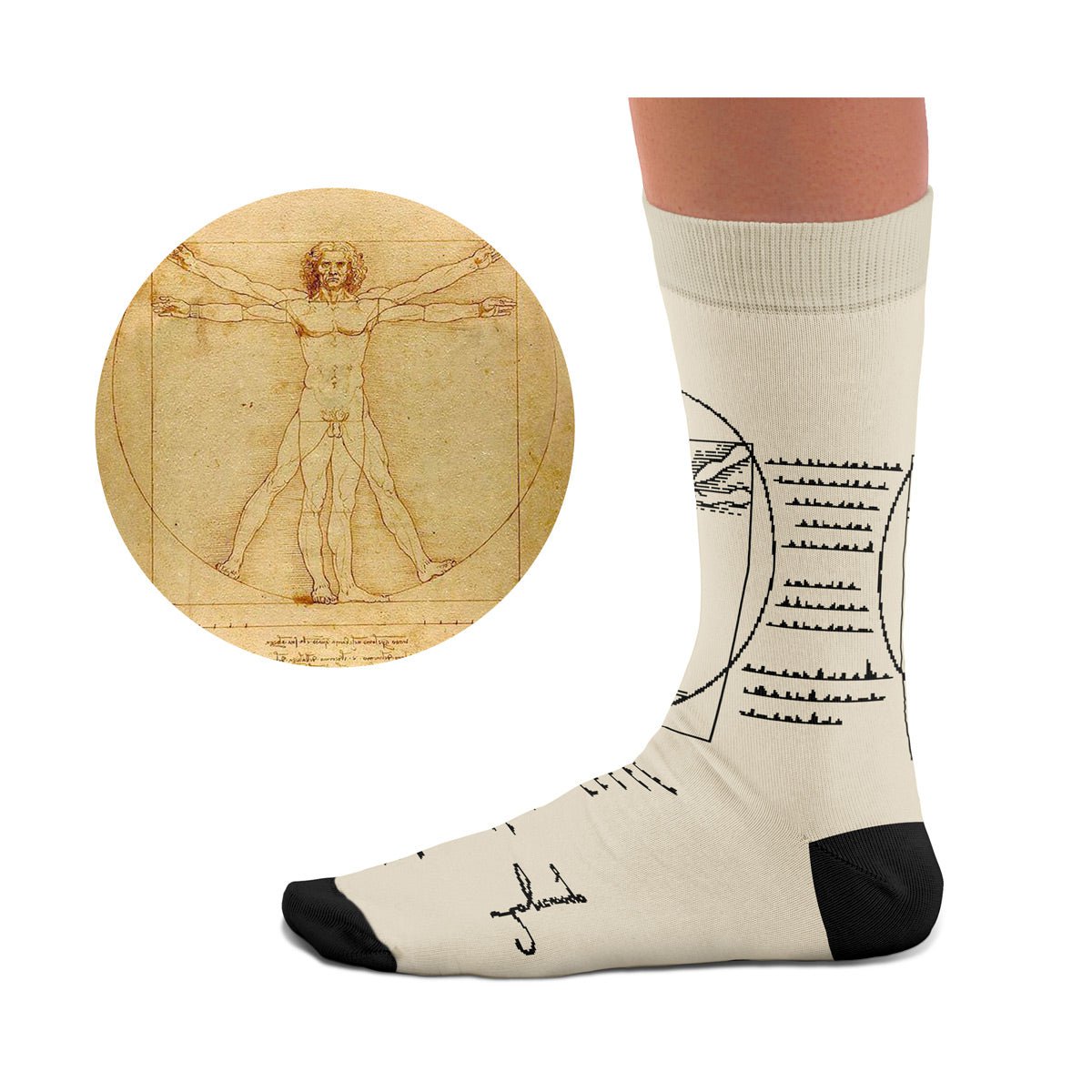 Vitruvian Man Sokker