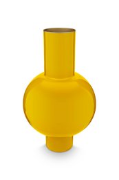 Vase Metal Medium Ocher 24x40cm