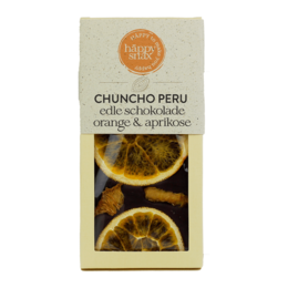 Chuncho Peru: fine chocolate 70% with panela, oranges and apricots
