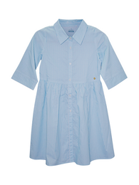 Meisjes Jurk "Starlight Blue" (Cotton Paper Touch Poplin)